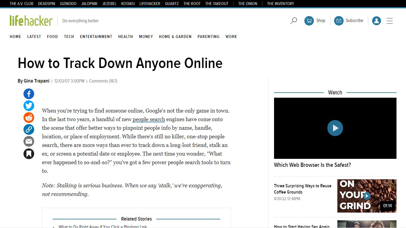 How to Track Down Anyone Online - Lifehacker